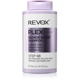 Plex Blonde Boost Shampoo. Step 4B šampon za nevtralizacijo rumenih tonov za blond lase 260 ml