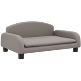 vidaXL Dječja fotelja smeđesiva 70 x 45 x 30 cm od tkanine Cijene