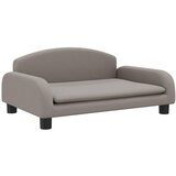 vidaXL Otroški kavč taupe 70x45x30 cm blago, (20988228) | Shoptok.si