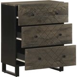Maison Chic Komoda - Predalnik črn 60x33x75 cm trden mangov les, (21718249) Cene