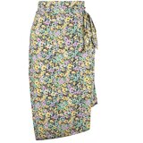 Trendyol Curve Plus Size Skirt - Multi-color - Midi Cene