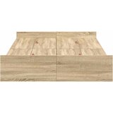 Krevet s ladicama Sonoma hrast 120 x 200 cm Konstruirano drvo | shoptok.hr