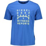 Diesel MEN&#39;S SHORT SLEEVE T-SHIRT BLUE | Shoptok.si