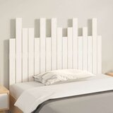  Stensko posteljno vzglavje belo 108x3x80 cm trdna borovina, (20738269) | Shoptok.si