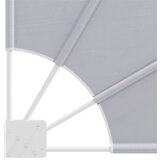  Sklopiva bočna tenda siva 140 x 140 cm | shoptok.hr
