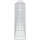  Gabion s žicom debljine 3,5 mm i mrežom 5x10 cm 550x30x100 cm | shoptok.hr
