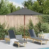 suncobran s drvenim stupom 150 x 200 cm antracit