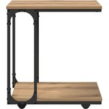  Stranska miza Umetni hrast 50 x 35 x 55.5 cm Konstruiran les, (5000201983) | Shoptok.si