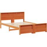  Krevetna konstrukcija Vosak smeđa 160 x 200 cm Masivna borovina | shoptok.hr
