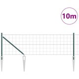 Euro ograda s špicama 10 x 0,6 m Čelik premazan PVC-om Zelena | shoptok.hr