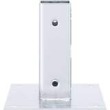  Postolja za stupove kvadratna 12 kom 46x46 mm pocinčani čelik | shoptok.hr
