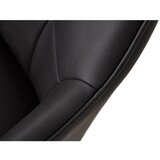 Unique Furniture Tamno sive blagovaonske stolice u setu s naslonima za ruke 2 kom od umjetne kože Nolan Square – | shoptok.hr