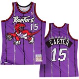 Mitchell And Ness vince carter 15 toronto raptors 1998-99 mitchell &amp; ness authentic road dres cene
