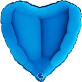  plavo srce folija balon sa helijumom Cene
