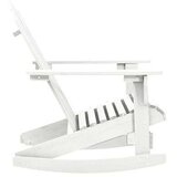  Vrtni gugalni stol lesen bel, (20661058) | Shoptok.si