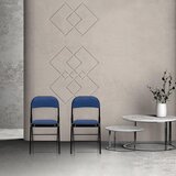 MID.YOU Zložljiv Stol Tudela Pu, Modra | Shoptok.si