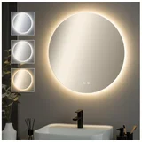 LED prigušiva grejno ogledalo sa podsvetkom DEMI PRO LED/20W/230V, prečnik 60 cm, IP44