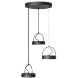 Osram led luster na sajli decor puck 3xLED/12W/230V cri 90 crna | Eponuda.com
