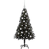  Božićno drvce Crna 120 cm PVC | shoptok.hr