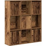 Maison Chic Knjižna omara - Knjižni regal starinski les 89x24x101,5 cm inženirski les, (21725603) Cene