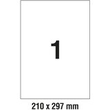 ETIKETE LK 210X297MM POLYESTER PK25L ZWECKFORM L7567-25 PROZIRNE (MLIJEČNO) | shoptok.hr