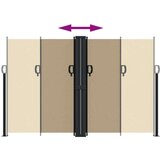  Bočna tenda na uvlačenje bež 160x1200 cm | shoptok.hr