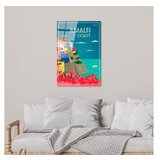 WALLXPERT dekorativna slika od kaljenog stakla amalfi coast (uv 1025) 30 x 45cm