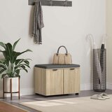  Haldna klop z blazino z vrati Sonoma hrast 60 x 38 x 46 cm, (5000155684) | Shoptok.si