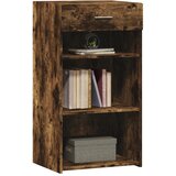  Komoda boja dimljenog hrasta 50x42,5x93 cm konstruirano drvo | shoptok.hr