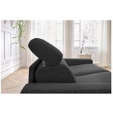 Bobochic Paris Tamno siva sklopiva kutna garnitura od samta Monaco – | shoptok.hr