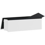  Sklopiva klupa za pohranu bijela od PVC-a | shoptok.hr