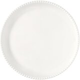 Easy Life Okrogli servirni krožnik Tiffany White Cene