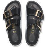 Birkenstock Sneakers Arizona Droplet Buckle Natural Leather Patent High-Shine Black EUR 36 | Shoptok.si