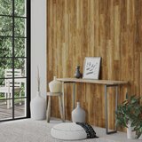  Zidne ploče s izgledom drva smeđe od PVC-a 4 12 m² | shoptok.hr