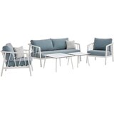 Amatio LOUNGE GARNITURA aluminij | Shoptok.si