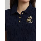 Polo Ralph Lauren Pulover 'NATRISSA' mornarska / zlata | Shoptok.si
