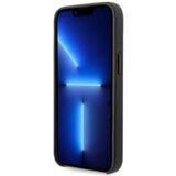 Karl Lagerfeld KLHCP14MFWHK za iphone 14 plus 6.7 črna usnjena zaščita - perforated logo | Shoptok.si