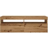 vidaXL TV ormarić LED boja hrasta 120x35x40 cm konstruirano drvo | shoptok.hr