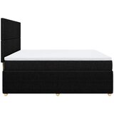 Krevet s oprugama i madracem crni 180x200 cm od tkanine | shoptok.hr