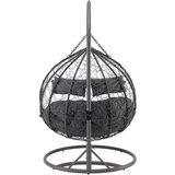 Bessagi Garden Viseč Sedež Enea, Siva, Jeklo | Shoptok.si