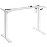 Songmics elektricen Sit/Stand okvir za mizo, bel, LSD010W01V Cene