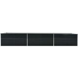  Povišena vrtna gredica pocinčani čelik 480x80x77 cm antracit | shoptok.hr