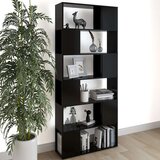 vidaXL ormarić za knjige / sobna pregrada crni 80x24x186 cm od iverice Cijene