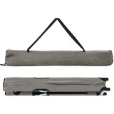 Sklopivi kamperski krevet 2 pcs Siva 206 x 76 x 74 cm | shoptok.hr