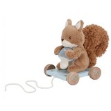 Little Dutch® Forest Friends Pull Along Squirrel igračka na povlačenje 18 m+ Blue 1 kom | shoptok.hr