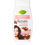Bione Cosmetics Keratin + Kofein regeneracijski šampon 260 ml