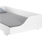 MID.YOU nizka postelja 90 cm x 200 cm , les, leseni material bela | Shoptok.si