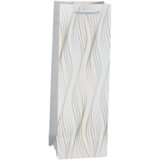  Bottle Gift Bag Shimmering Waves 35 x 12 x 9 cm | Shoptok.si