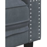 SOFA Tamno siva 174 x 74,5 x 70,5 cm Baršun | shoptok.hr