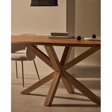 Kave Home Jedilna miza z mizno ploščo iz akacije 100x200 cm Argo – | Shoptok.si